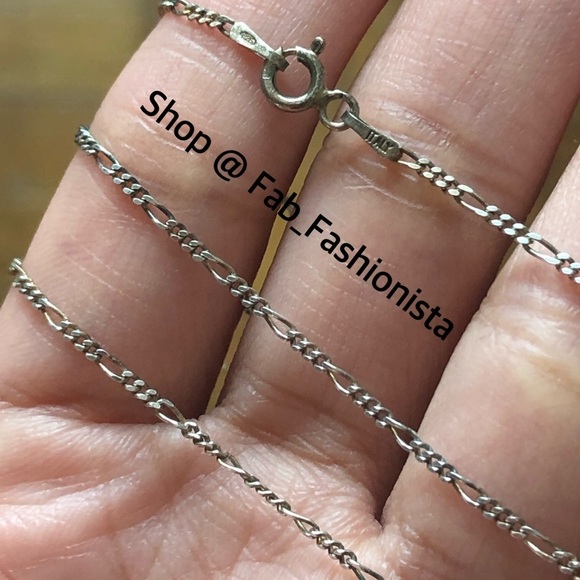 Sterling silver necklace chains 5 total - Picture 14 of 17